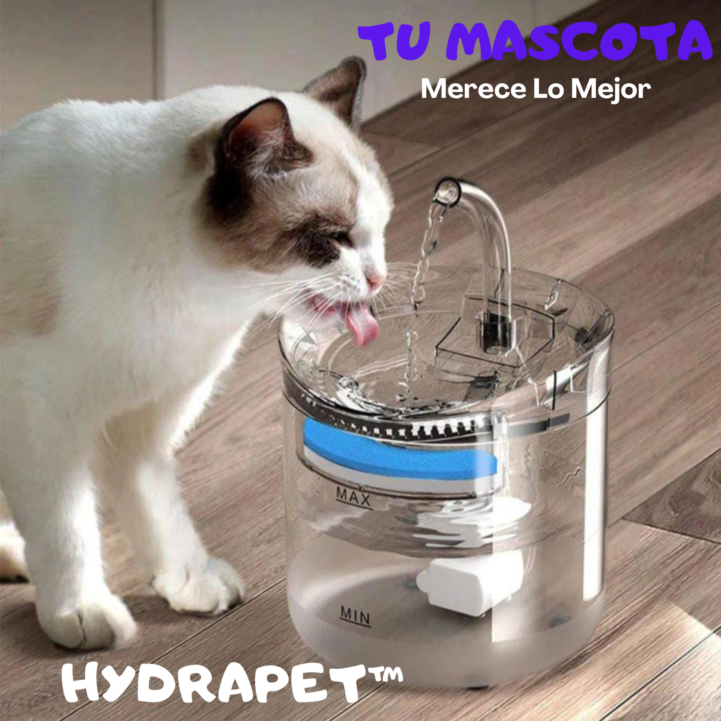 HydraPet™ - Fuente de agua automatica para mascotas
