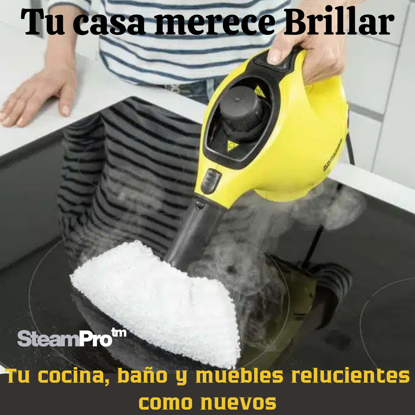 SteamPro™  - LIMPIADOR DE VAPOR PORTATIL