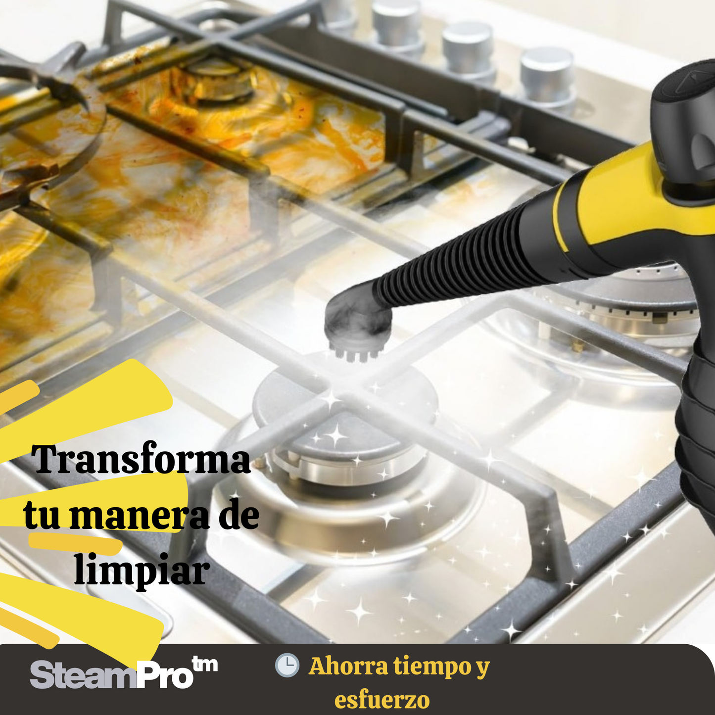 SteamPro™  - LIMPIADOR DE VAPOR PORTATIL