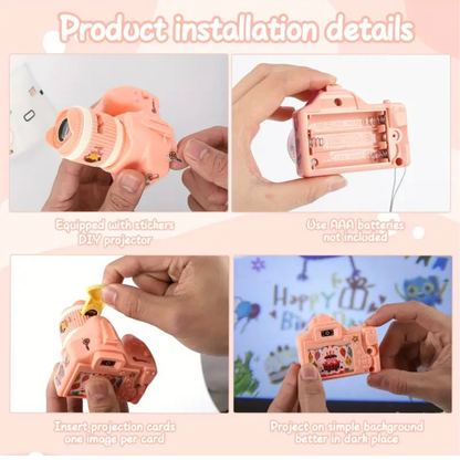 PixiCam™ - Mini Proyector en forma de cámara