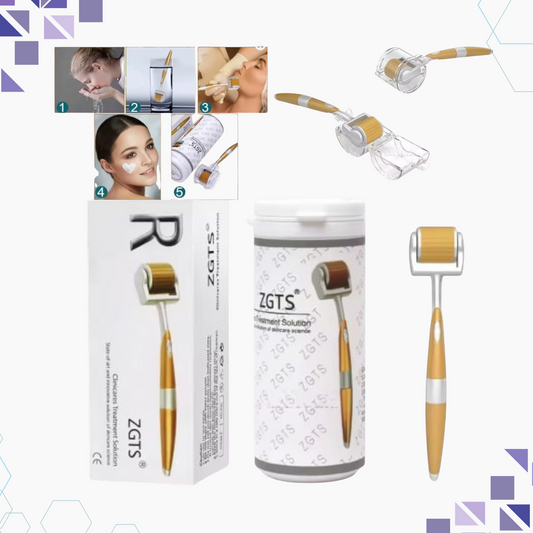 DermaLux™ - Rodillo Derma de Titanium