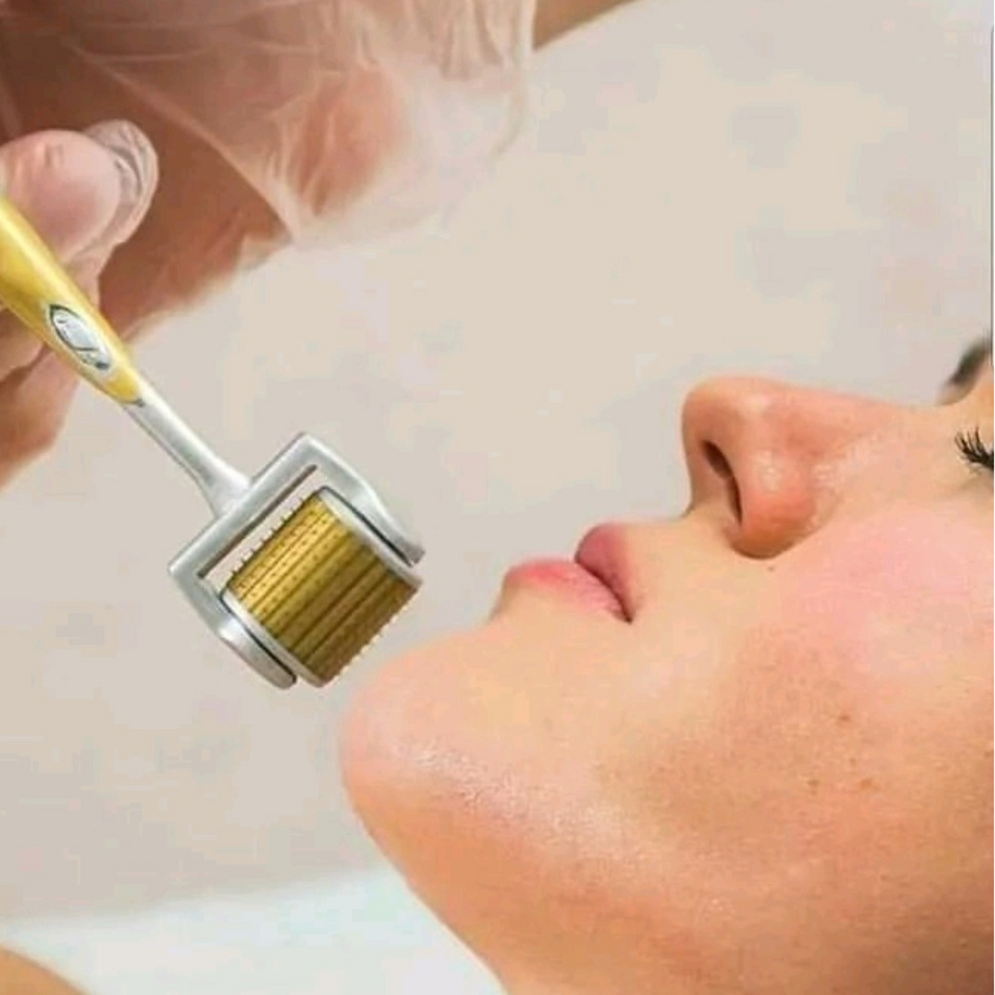 DermaLux™ - Rodillo Derma de Titanium