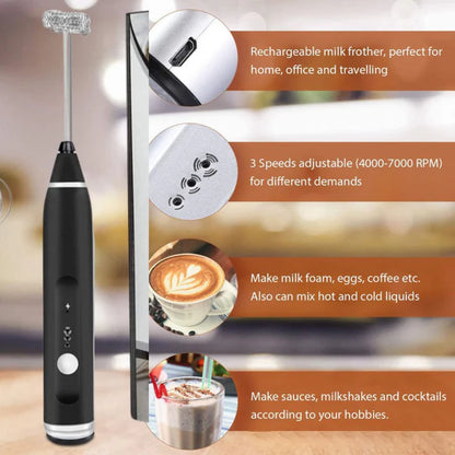 LatteWhip™ - BATIDOR  AUTOMATICO RECARGABLE