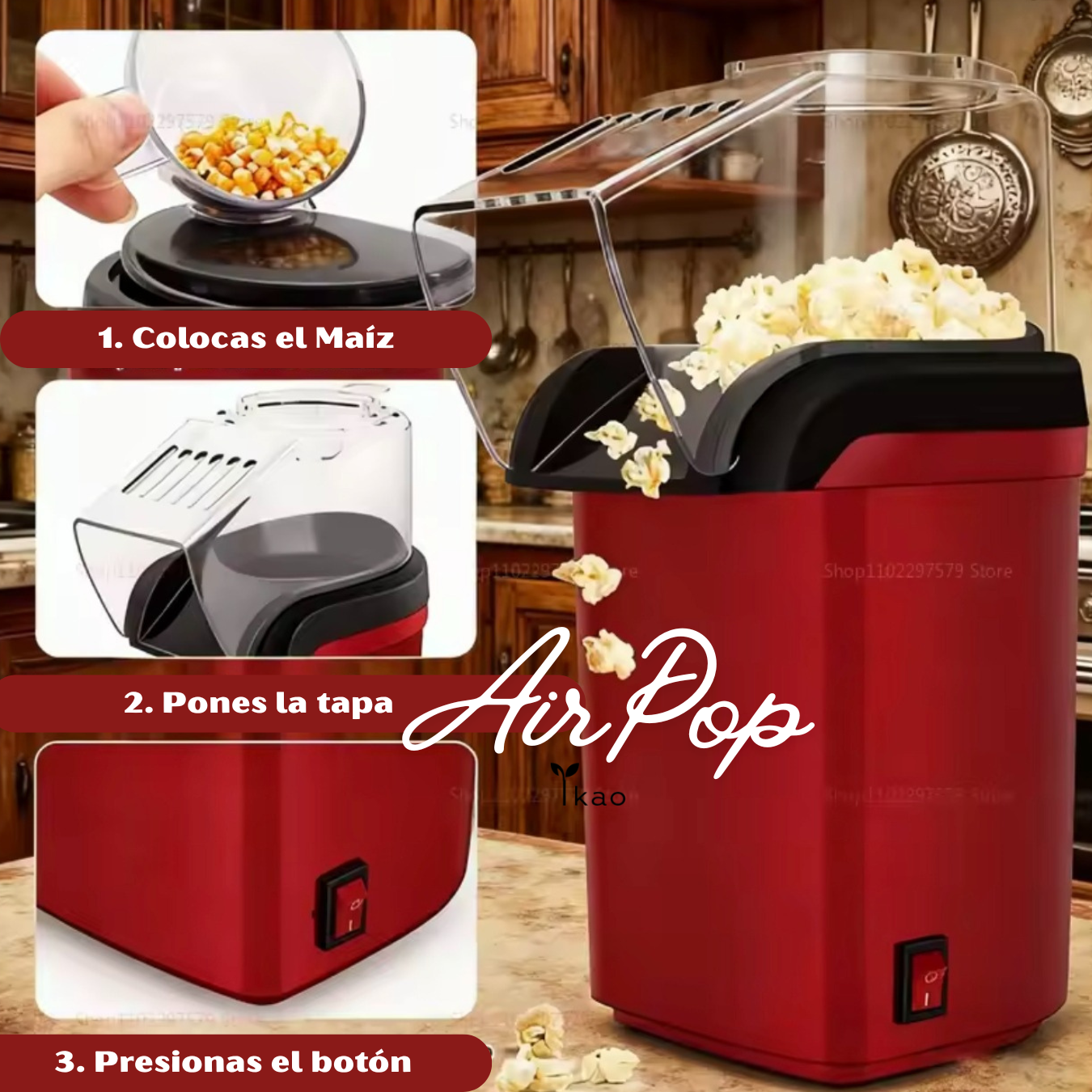 AirPop™ - MAQUINA PARA HACER CANGUIL