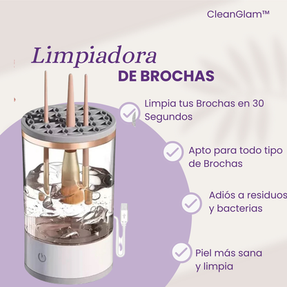 CleanGlam™ - MAQUINA LIMPIADORA DE BROCHAS