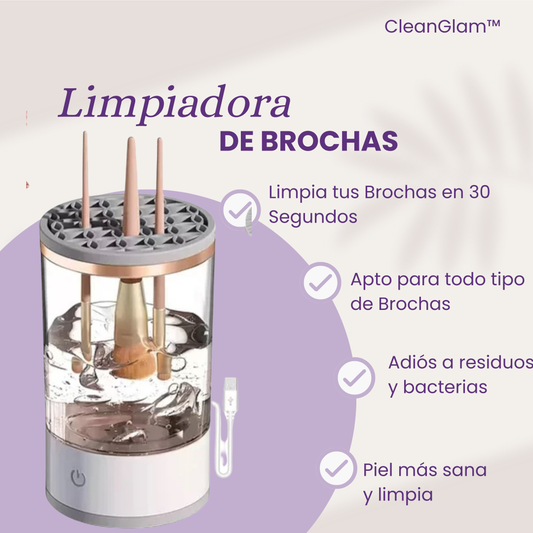 CleanGlam™ - MAQUINA LIMPIADORA DE BROCHAS