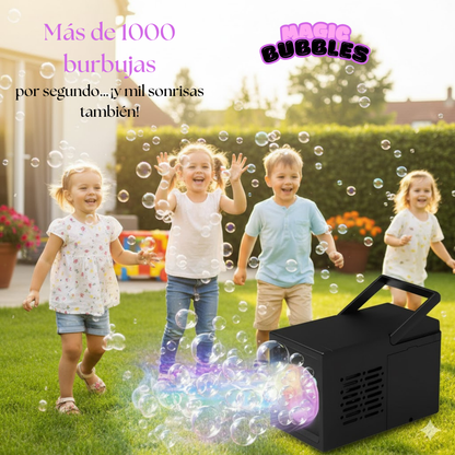 MagicBubbles™ - Maquina de burbuja portatil