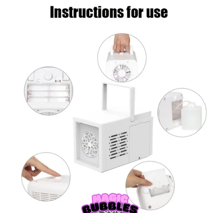MagicBubbles™ - Maquina de burbuja portatil