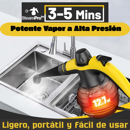 SteamPro™  - LIMPIADOR DE VAPOR PORTATIL