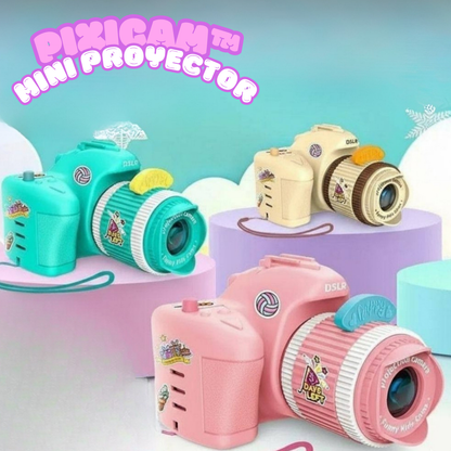 PixiCam™ - Mini Proyector en forma de cámara