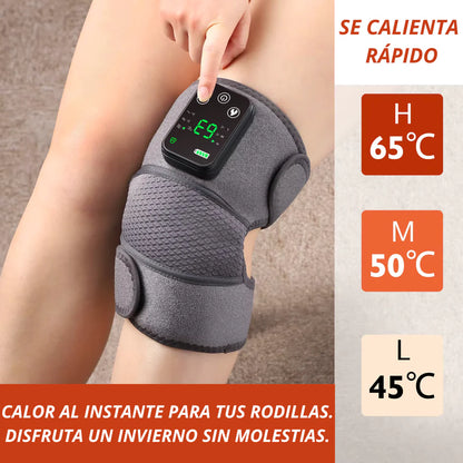 FlexKnee™ -  RODILLERA MASAJEADORA + CALOR TERAPEUTICO