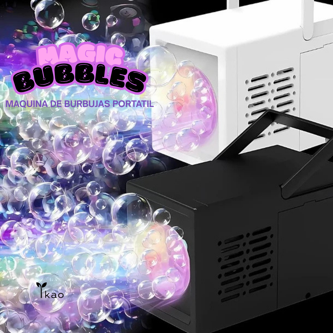 MagicBubbles™ - Maquina de burbuja portatil